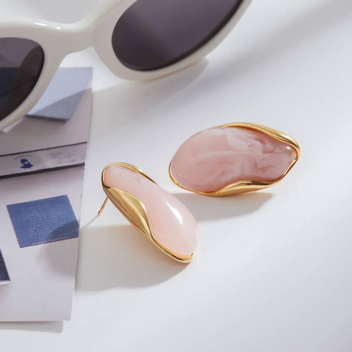 Amelise Polished Gemstone Earrings